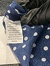 Notations Polka Dots Blue Long Sleeve Button-Down Shirt Size 2X - photo 8