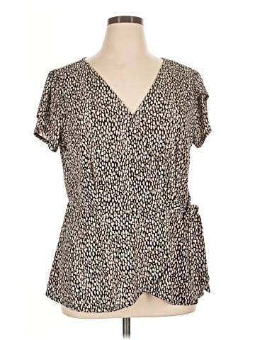 AUW Short Sleeve Blouse (view 1)