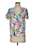 Michelle McDowell Pink Short Sleeve Blouse Size S - photo 1