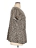 AUW Brown Short Sleeve Blouse Size 2X (estimated) - photo 4