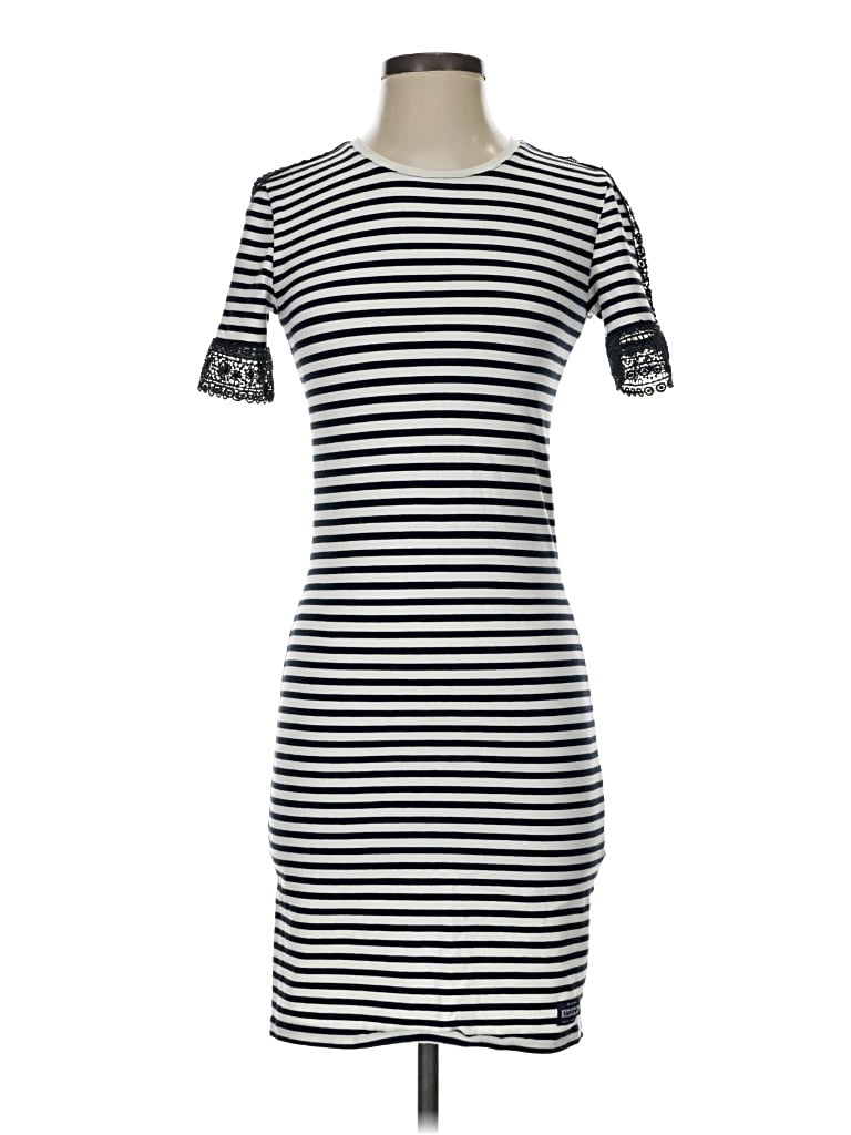 Pre-owned Superdry Casual Dress In Gray