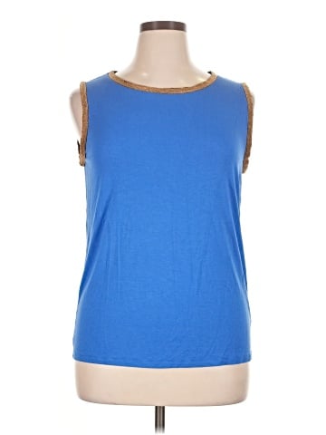 Anne Klein Sleeveless T-Shirt (view 1)