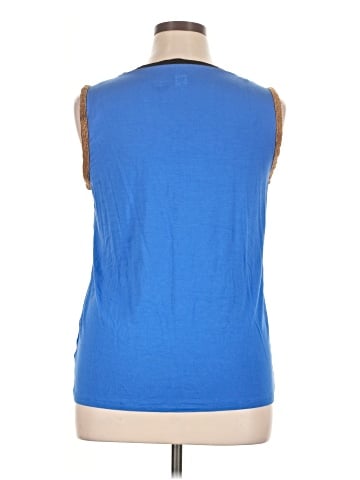 Anne Klein Sleeveless T-Shirt (view 2)
