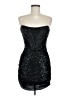 Hello Molly 100% Polyester Black Cocktail Dress Size XS (estimated) - photo 1
