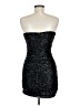 Hello Molly 100% Polyester Black Cocktail Dress Size XS (estimated) - photo 2
