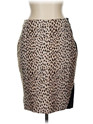 Diane von Furstenberg Faux Leather Skirt (view 1)