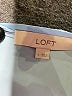 Ann Taylor LOFT 100% Polyester Blue Long Sleeve Blouse Size L - photo 7