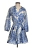 Zara Paisley Blue Casual Dress Size S - photo 1