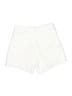 Zara Solid White Shorts Size 8 - photo 2