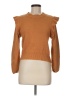 Lumiere Brown Pullover Sweater Size M - photo 1