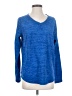 Made for Life 100% Polyester Blue Long Sleeve Top Size S - photo 1
