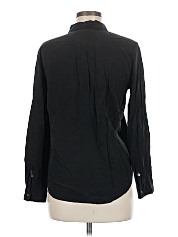 Everlane Long Sleeve Silk Top (view 2)