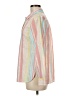Talbots Stripes Pink Long Sleeve Button-Down Shirt Size M - photo 5