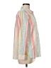 Talbots Stripes Pink Long Sleeve Button-Down Shirt Size M - photo 4