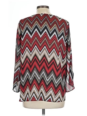 AB Studio 3/4 Sleeve Blouse (view 2)