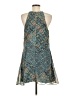 BCBGeneration 100% Polyester Paisley Teal Casual Dress Size M - photo 2