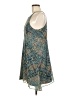 BCBGeneration 100% Polyester Paisley Teal Casual Dress Size M - photo 5