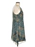 BCBGeneration 100% Polyester Paisley Teal Casual Dress Size M - photo 4