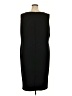 Kasper Solid Black Cocktail Dress Size 22w - photo 2