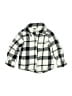 Monica + Andy 100% Cotton Checkered-gingham Gray Jacket Size 9-12 mo - photo 1