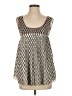 Deletta Gray Sleeveless Top Size XS - photo 1
