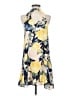 Lulus 100% Polyester Print Yellow Casual Dress Size S - photo 1