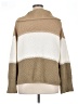 Lafayette 148 New York Color Block Tan Pullover Sweater Size XL - photo 2