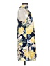Lulus 100% Polyester Print Yellow Casual Dress Size S - photo 4