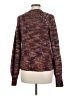 Veronica Beard Tweed Brown Turtleneck Sweater Size M - photo 2