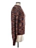 Veronica Beard Tweed Brown Turtleneck Sweater Size M - photo 4