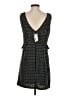 Francesca's 100% Polyester Tweed Black Cocktail Dress Size S - photo 2