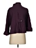 CAbi 100% Cotton Purple Coat Size S - photo 2