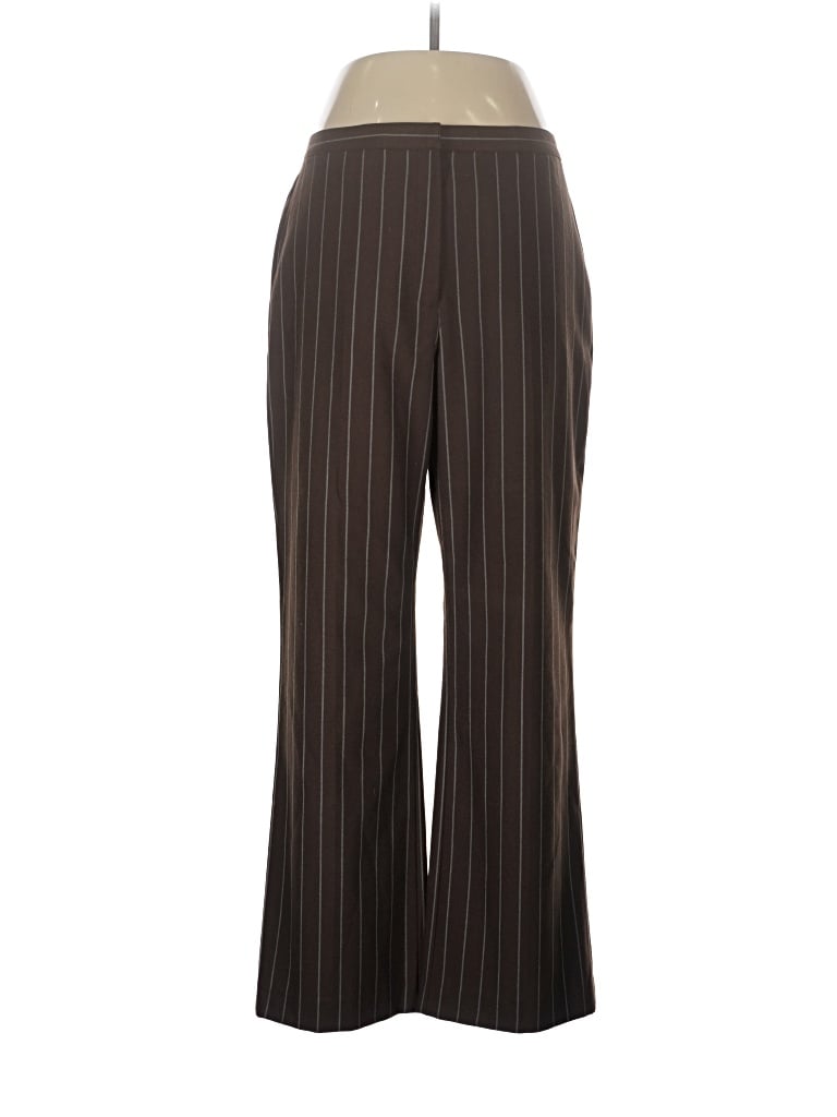 Pre-owned Ak Anne Klein Dress Pants In Brown