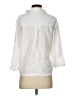 Side Stitch 100% Lyocell White 3/4 Sleeve Button-Down Shirt Size XS - photo 2