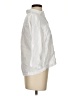 Side Stitch 100% Lyocell White 3/4 Sleeve Button-Down Shirt Size XS - photo 4
