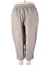 Flax 100% Linen Solid Gray Linen Pants Size XL - photo 2