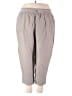 Flax 100% Linen Solid Gray Linen Pants Size XL - photo 1