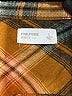 Maurices 100% Rayon Plaid Brown Long Sleeve Button-Down Shirt Size L - photo 7