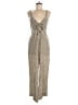 Unbranded 100% Viscose Animal Print Tan Jumpsuit Size M - photo 1