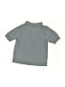 H&M 100% Cotton Gray Short Sleeve Button-Down Shirt 3-6 MO / 6 MO - photo 2
