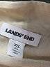 Lands' End Ivory Long Sleeve Blouse Size XS - photo 7