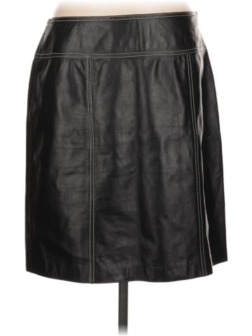 MICHAEL Michael Kors Leather Skirt (view 1)