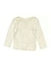 H&M 100% Cotton Ivory Long Sleeve Top 6-9 MO / 9 MO - photo 1