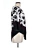 Alfani 100% Polyester Black 3/4 Sleeve Blouse Size 10 Petite - photo 4