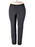 Purejill Solid Gray Active Pants Size XL - photo 1
