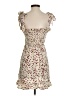 Shein Floral Ivory Cocktail Dress Size XS - photo 2