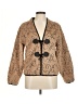 Pilcro 100% Polyester Animal Print Brown Jacket One size - photo 1