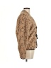 Pilcro 100% Polyester Animal Print Brown Jacket One size - photo 4