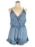 Rip Curl 100% Viscose Solid Blue Romper Size XL - photo 1