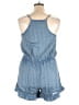 Rip Curl 100% Viscose Solid Blue Romper Size XL - photo 2